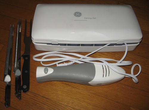 Electric knife carving - ge,