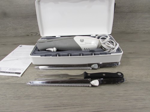 Electric carving knife set - ge,